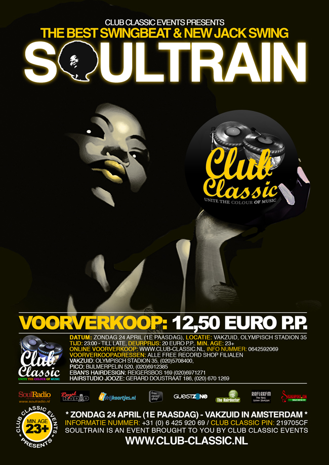 Club Classic Present:   THE BEST SWINGBEAT & NEW JACK SWING SOULTRAIN 